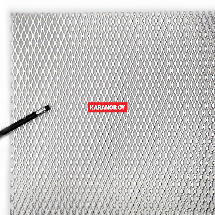 Karanor Oy - Verkkolevyt - 0794AFT ALUMIINI VERKKOLEVY 13,97×4,83 1,80×0,90 1250×2500mm 57%