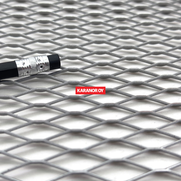Karanor Oy - Verkkolevyt - 1196 TERÄS VERKKOLEVY 28,58×9,52 1,98×1,20 2440×1220mm 56%