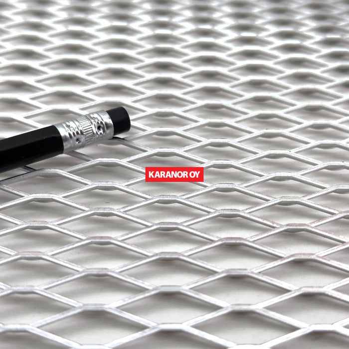 Karanor Oy - Verkkolevyt - 1196A ALUMIINI VERKKOLEVY 28,58×9,52 1,98×1,20 2500×1250mm 56%