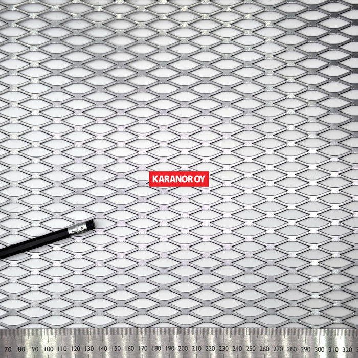 Karanor Oy - Verkkolevyt - 1280F TERÄS VERKKOLEVY 24,38×7,11 2,39×1,14 2440×1250mm 60%