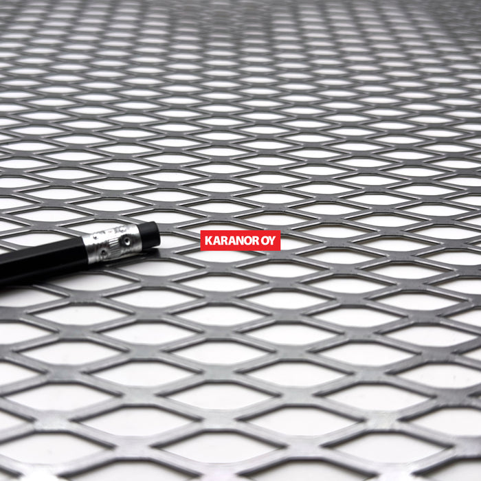 Karanor Oy - Verkkolevyt - 1280F TERÄS VERKKOLEVY 24,38×7,11 2,39×1,14 2440×1250mm 60%