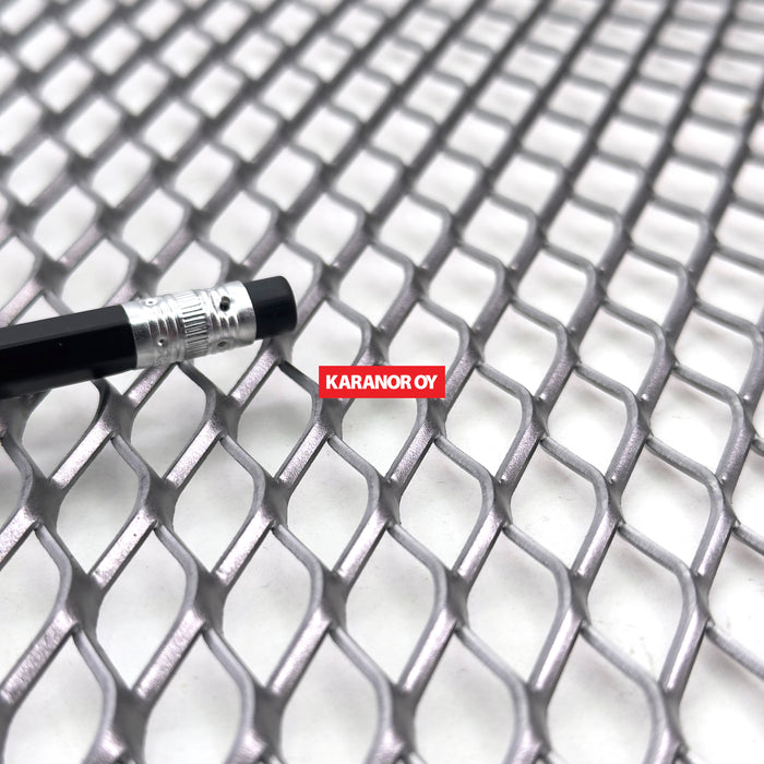 Karanor Oy - Verkkolevyt - 1294T TERÄS VERKKOLEVY 30,48×11,72 2,36×1,60 1220×2440mm 60%