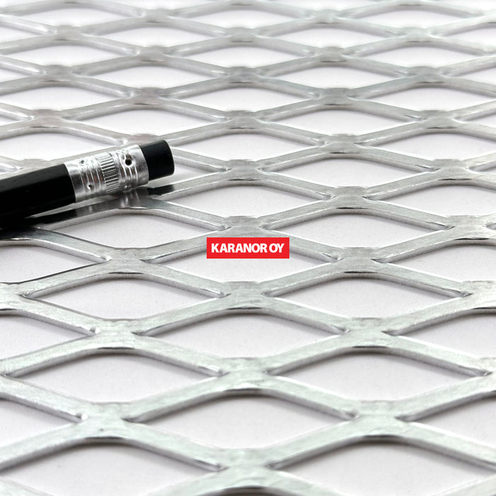 Karanor Oy - Verkkolevyt - 1584AF ALUMIINI VERKKOLEVY 33,27×10,41 3,18×1,50 2500×1250mm 62%
