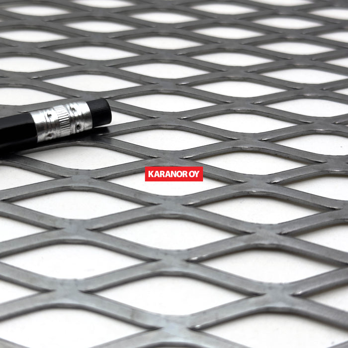 Karanor Oy - Verkkolevyt - 1584F TERÄS VERKKOLEVY 32,77×10,92 3,18×1,50 2440×1220mm 63%