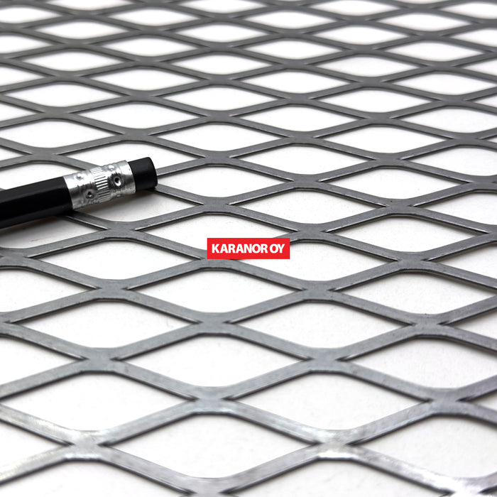Karanor Oy - Verkkolevyt - 1585F TERÄS VERKKOLEVY 33,53×12,45 2,34×1,14 2440×1220mm 73%