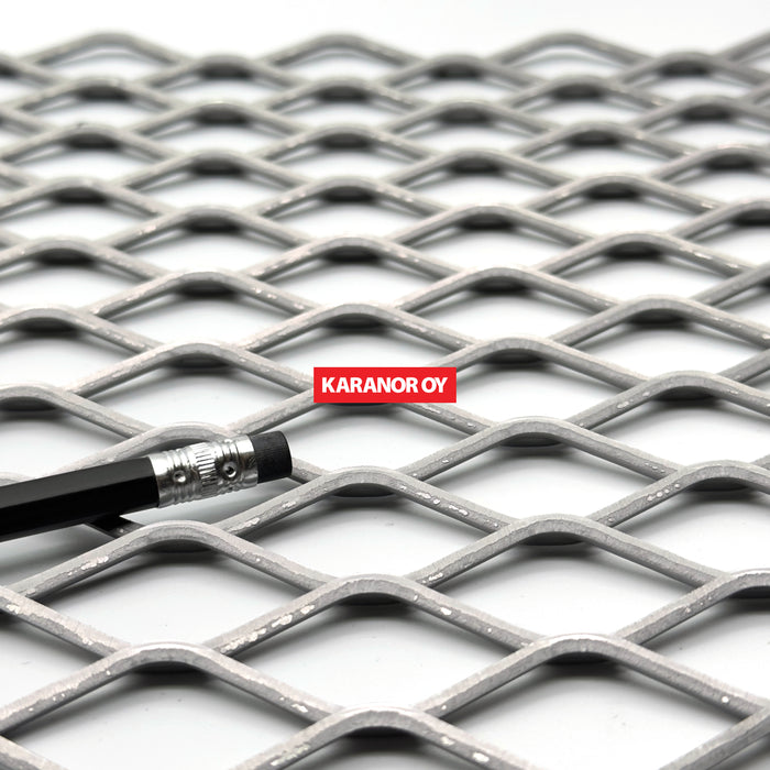 Karanor Oy - Verkkolevyt - 2089 TERÄS VERKKOLEVY 50,80×22,58 3,12×3,00 2440×1220mm 72%