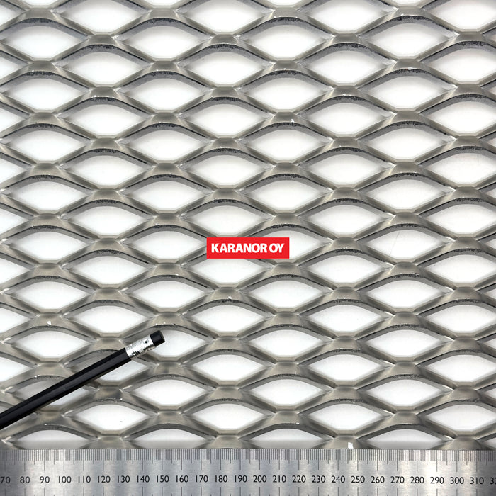 Karanor Oy - Verkkolevyt - 2496A ALUMIINI HOITOSILTAVERKKO 43×15 5,82×4,70 2500×1250mm 51%