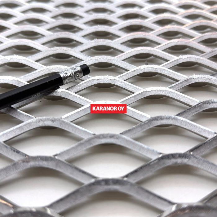 Karanor Oy - Verkkolevyt - 2496A ALUMIINI HOITOSILTAVERKKO 43×15 5,82×4,70 2500×1250mm 51%