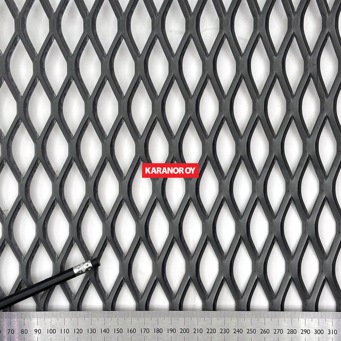 Karanor Oy - Verkkolevyt - 2496T TERÄS HOITOSILTA VERKKOLEVY 44×15 6,10×4,50 1220×2440mm 51%