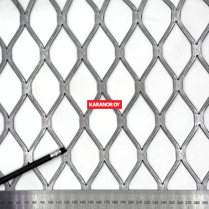 Karanor Oy - Verkkolevyt - 3394FT TERÄS VERKKOLEVY 69,84×37,08 5,49×2,16 1220×2440mm 81%