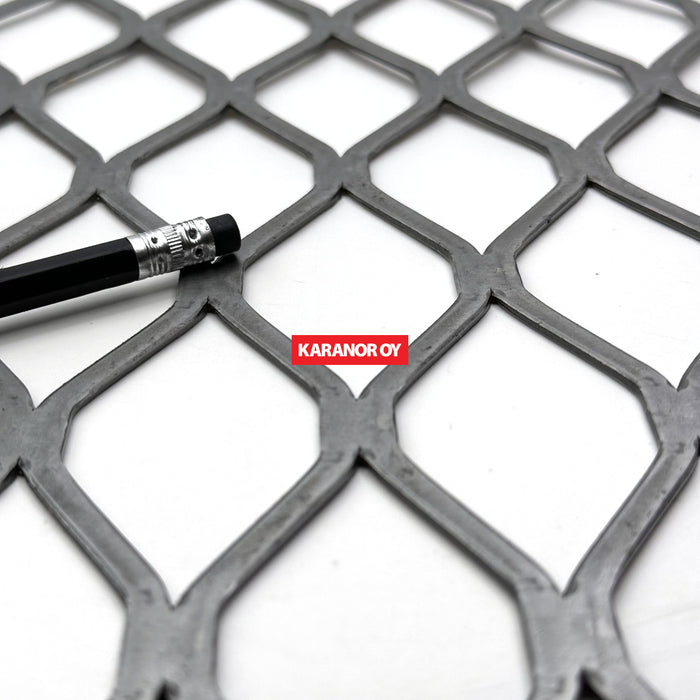 Karanor Oy - Verkkolevyt - 3394FT TERÄS VERKKOLEVY 69,84×37,08 5,49×2,16 1220×2440mm 81%