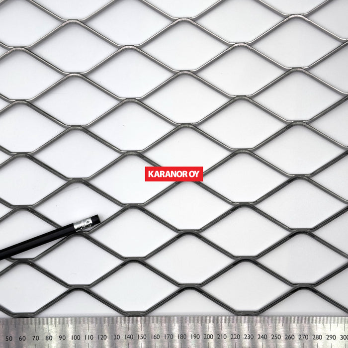 Karanor Oy - Verkkolevyt - 3396 TERÄS VERKKOLEVY 85,73×40,64 3,07×3,00 2440×1220mm 84%