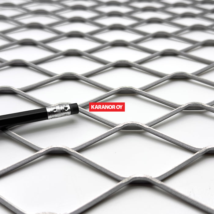 Karanor Oy - Verkkolevyt - 3396 TERÄS VERKKOLEVY 85,73×40,64 3,07×3,00 2440×1220mm 84%