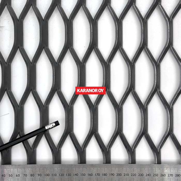 Karanor Oy - Verkkolevyt - 4897T HOITOSILTA TERÄS VERKKOLEVY 79×24 7,90×4,50 1220×2440mm 58%