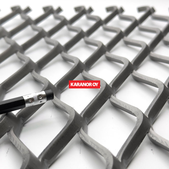 Karanor Oy - Verkkolevyt - 8141T TERÄS HOITOSILTA VERKKOLEVY 64×31 7,00×4,50 1250×2500mm 67%