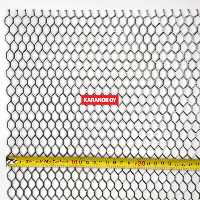 Karanor Oy - Verkkolevyt - HEX-6127S RST VERKKOLEVY 25,40×12,00 1,20×1,20 1250×1250mm 80%