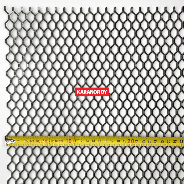 Karanor Oy - Verkkolevyt - HEX-6475T TERÄS VERKKOLEVY 25,40×12,00 2,20×2,00 1500×2440mm 63%