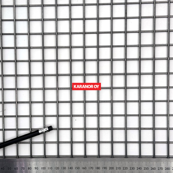 Karanor Oy - Hitsatut lankaverkot - MHK252020 TERÄS HITSATTU LANKAVERKKO 20×20 2,5 1000×2000mm