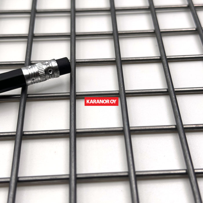 Karanor Oy - Hitsatut lankaverkot - MHK252020 TERÄS HITSATTU LANKAVERKKO 20×20 2,5 1000×2000mm
