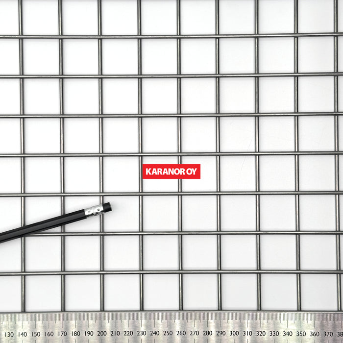 Karanor Oy - Hitsatut lankaverkot - MHK330303 TERÄS HITSATTU LANKAVERKKO 30×30 3 1500×3000mm