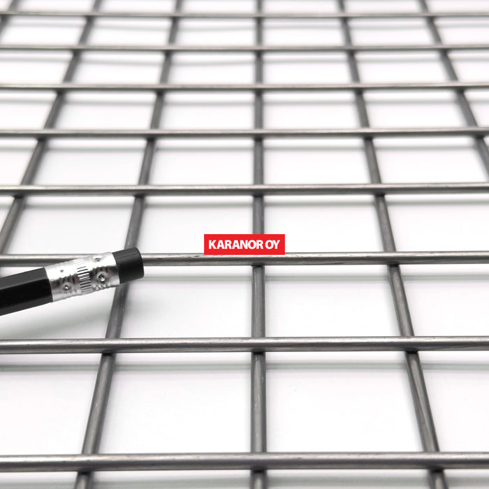 Karanor Oy - Hitsatut lankaverkot - MHK330303 TERÄS HITSATTU LANKAVERKKO 30×30 3 1500×3000mm