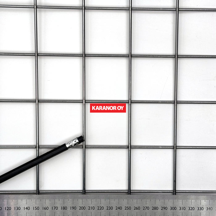 Karanor Oy - Hitsatut lankaverkot - MHK350503 TERÄS HITSATTU LANKAVERKKO 50×50 3 1500×3000mm