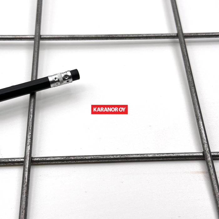 Karanor Oy - Hitsatut lankaverkot - MHK41001003 TERÄS HITSATTU LANKAVERKKO 100×100 4 1500×3000mm
