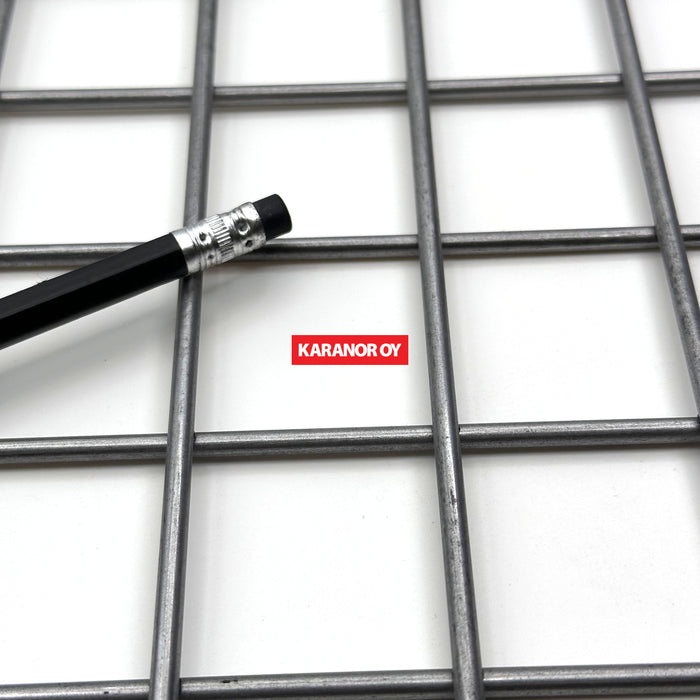 Karanor Oy - Hitsatut lankaverkot - MHK440401 TERÄS HITSATTU LANKAVERKKO 40×40 4 1250×2500mm