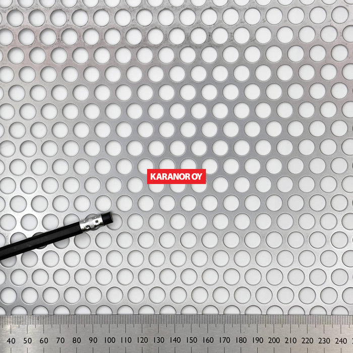 Karanor Oy - Reikälevyt - R10T13 TERÄS REIKÄLEVY 1×1000×2000MM 54%