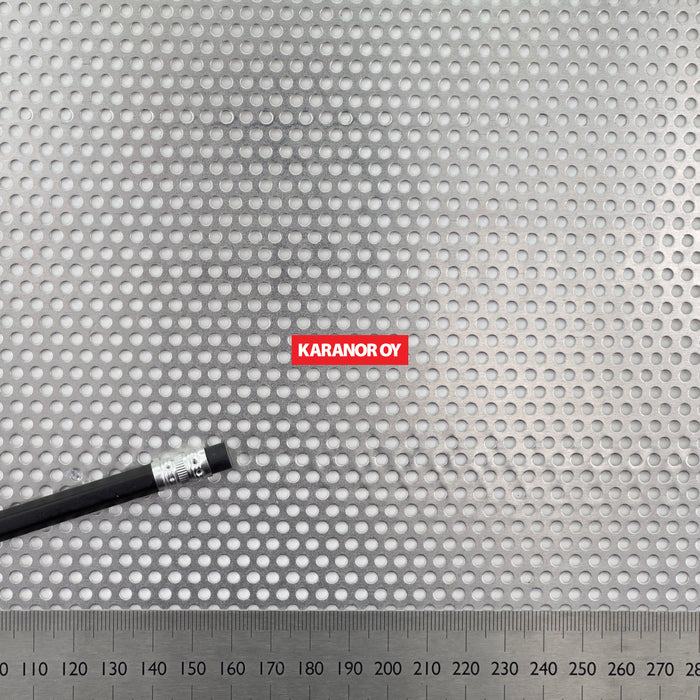 Karanor Oy - Reikälevyt - R3T5A ALUMIINI REIKÄLEVY 1×1000×2000MM 32%