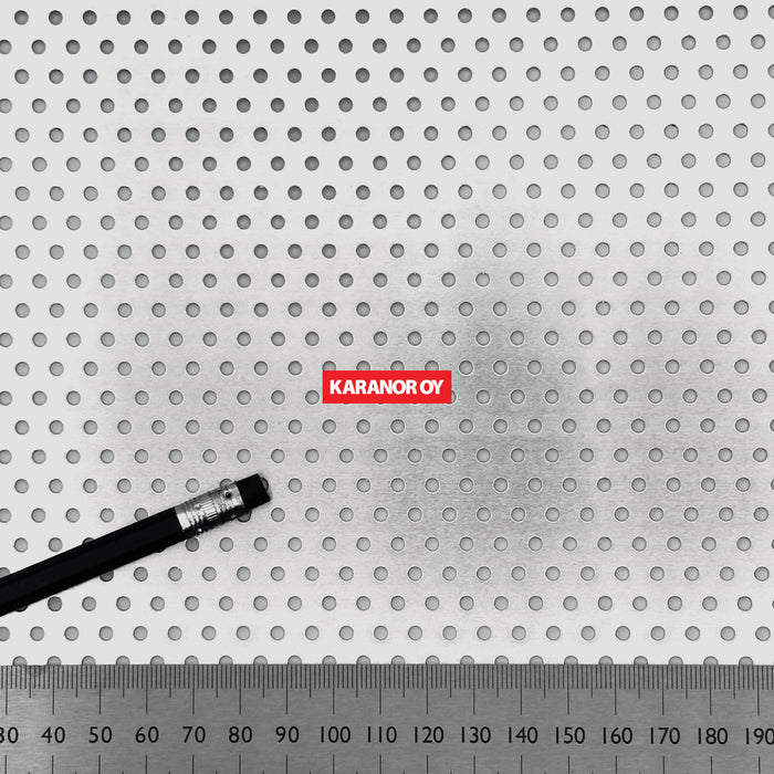 Karanor Oy - Reikälevyt - R3T7406A ALUMIINI REIKÄLEVY 0,6×1000×2000MM 15%