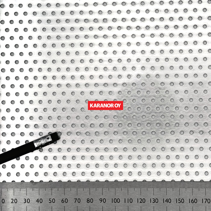 Karanor Oy - Reikälevyt - R3T7415A ALUMIINI REIKÄLEVY 1,5×1000×2000MM 15%