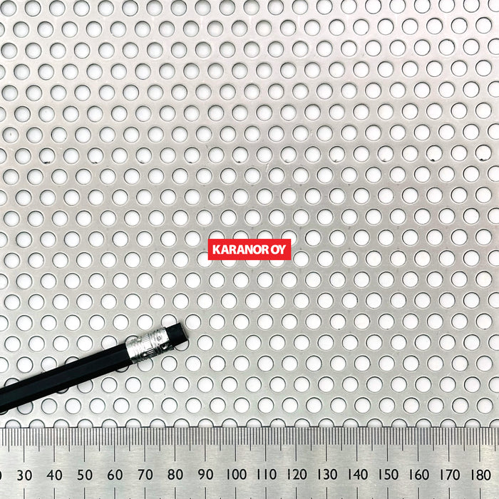 Karanor Oy - Reikälevyt - R5T8S RST REIKÄLEVY 1×1000×2000MM 35,4%