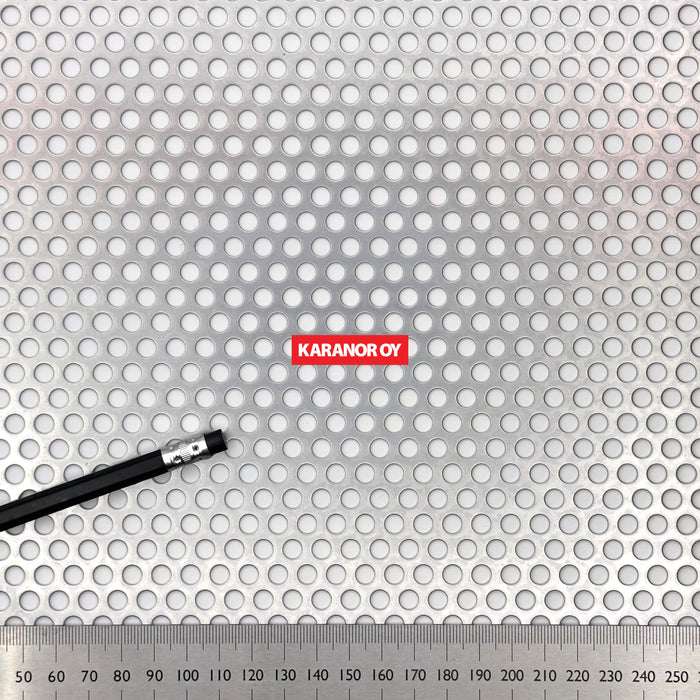 Karanor Oy - Reikälevyt - R6T9 TERÄS REIKÄLEVY 1×1000×2000MM 40,3%