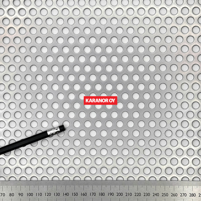 Karanor Oy - Reikälevyt - R8T1215 TERÄS REIKÄLEVY 1,5×1000×2000MM 40,3%