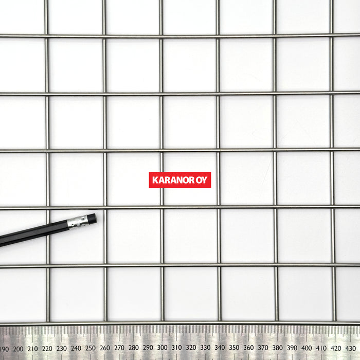 Karanor Oy - Hitsatut lankaverkot - SHK340401 RST HITSATTU LANKAVERKKO 40×40 3 1250×2500mm