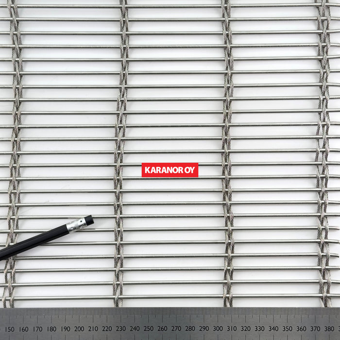 Karanor Oy - Kudotut lankaverkot - KUDONTATYYPPI: VA INOX C4 M42X3 D2/2,7