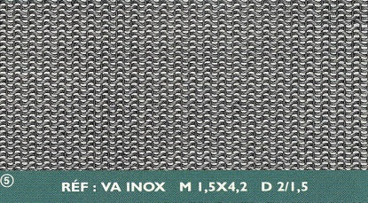 Karanor Oy - Kudotut lankaverkot - KUDONTATYYPPI: VA INOX M 1,5X4,2 D 2/1,5