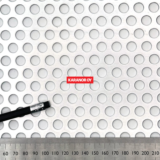 Karanor Oy - Reikälevyt - R10T1520A ALUMIINI REIKÄLEVY 2×1000×2000MM 40,3%