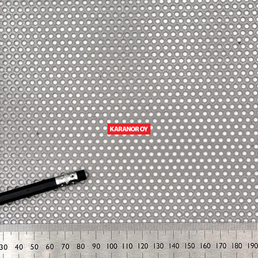 Karanor Oy - Reikälevyt - R3T515 TERÄS REIKÄLEVY 1,5×1000×2000MM 32,6%