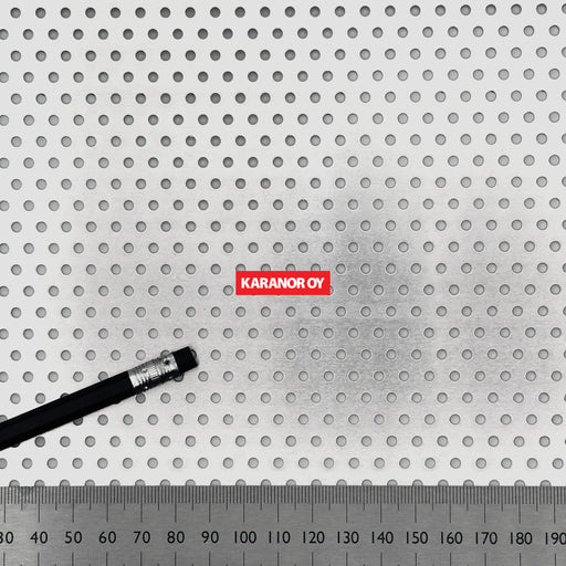 Karanor Oy - Reikälevyt - R3T7406A ALUMIINI REIKÄLEVY 0,6×1000×2000MM 15%