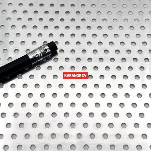Karanor Oy - Reikälevyt - R3T7406A ALUMIINI REIKÄLEVY 0,6×1000×2000MM 15%