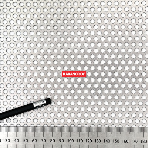 Karanor Oy - Reikälevyt - R5T75 TERÄS REIKÄLEVY 1×1000×2000MM 40,3%