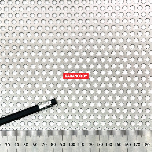 Karanor Oy - Reikälevyt - R5T8S RST REIKÄLEVY 1×1000×2000MM 35,4%