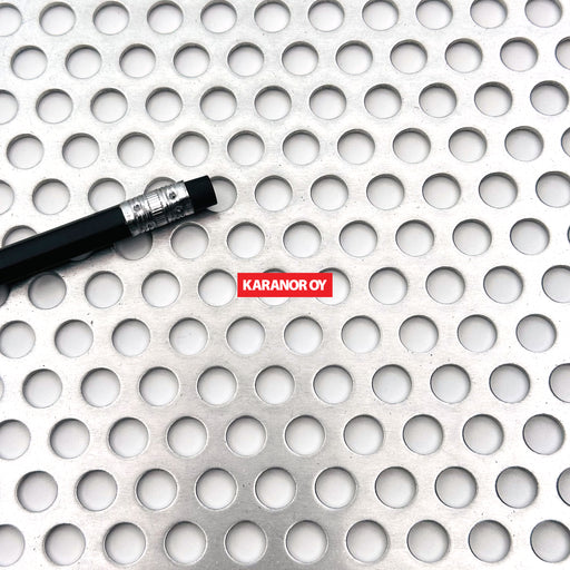 Karanor Oy - Reikälevyt - R8T1220A ALUMIINI REIKÄLEVY 2×1000×2000MM 40,3%
