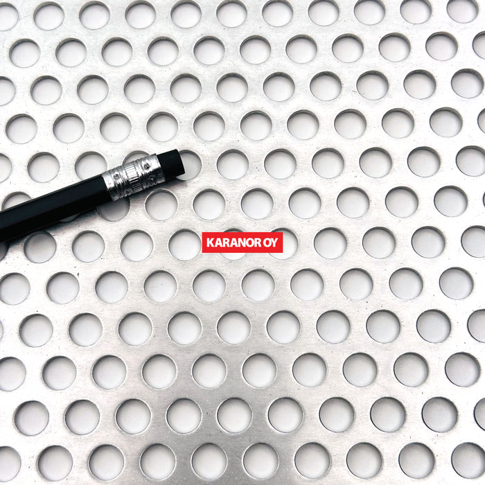 Karanor Oy - Reikälevyt - R8T1220A ALUMIINI REIKÄLEVY 2×1000×2000MM 40,3%