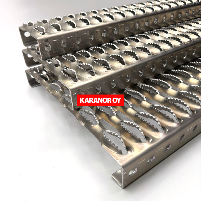 STEPBLOC ALUMIINI 360×40×4020MM LIUKUTURVA
